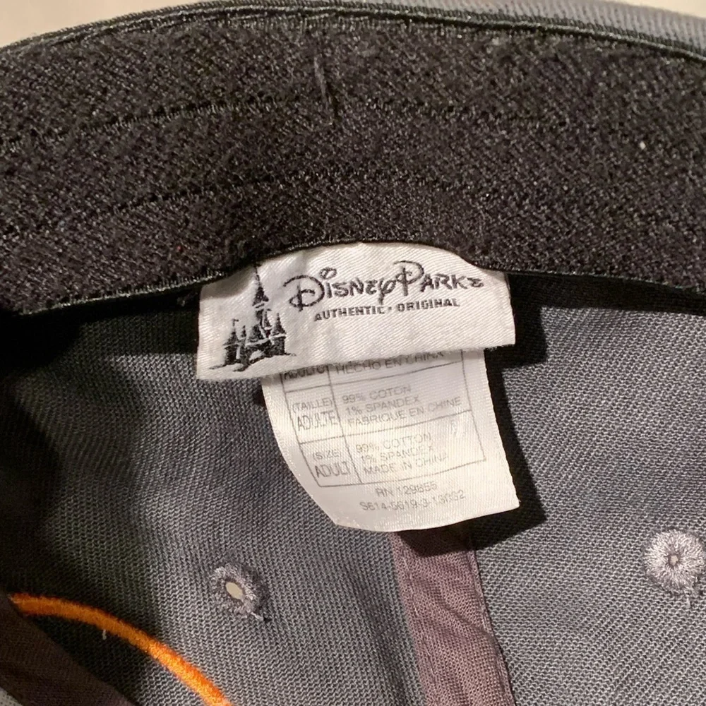Disney Parks Unisex Mickey Mouse Fitted Hat Cap